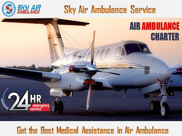 Sky Air Ambulance in Varanasi
