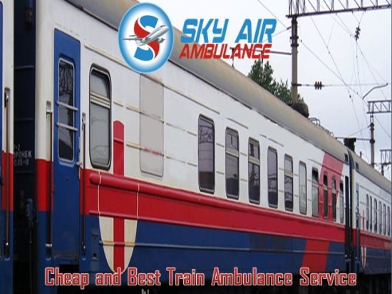 Sky train Ambulance Service in Bhopal.